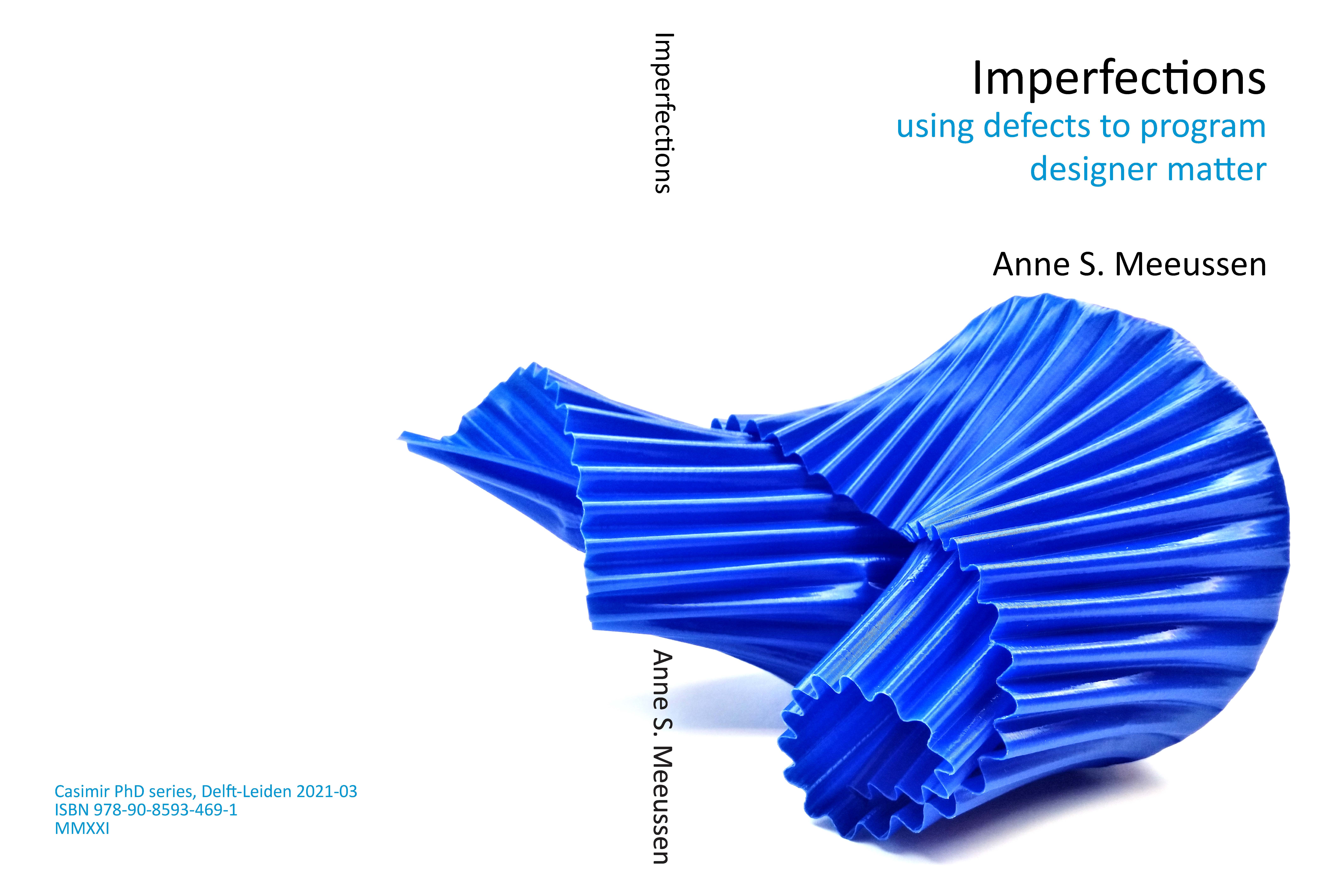 Cover of Imperfections: using defects to program designer matter