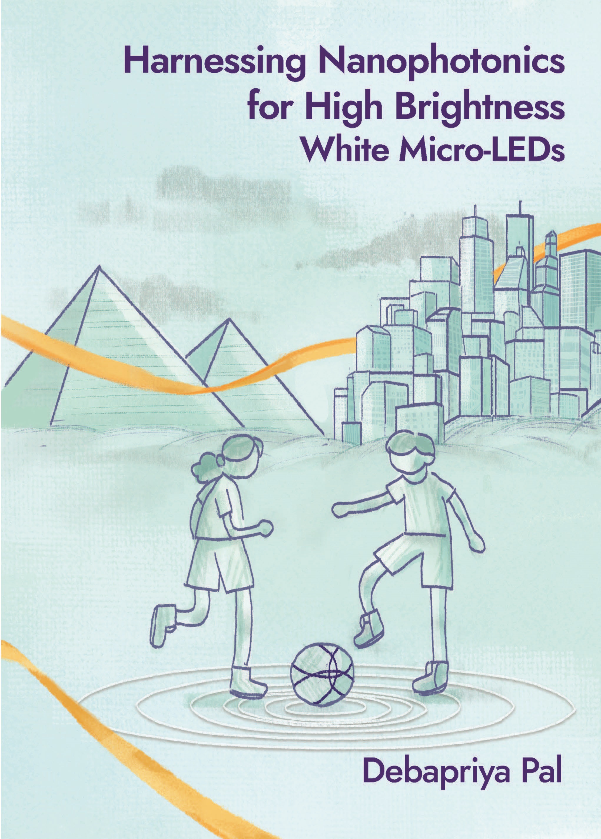 Cover of Harnessing Nanophotonics for High Brightness White Micro-LEDs