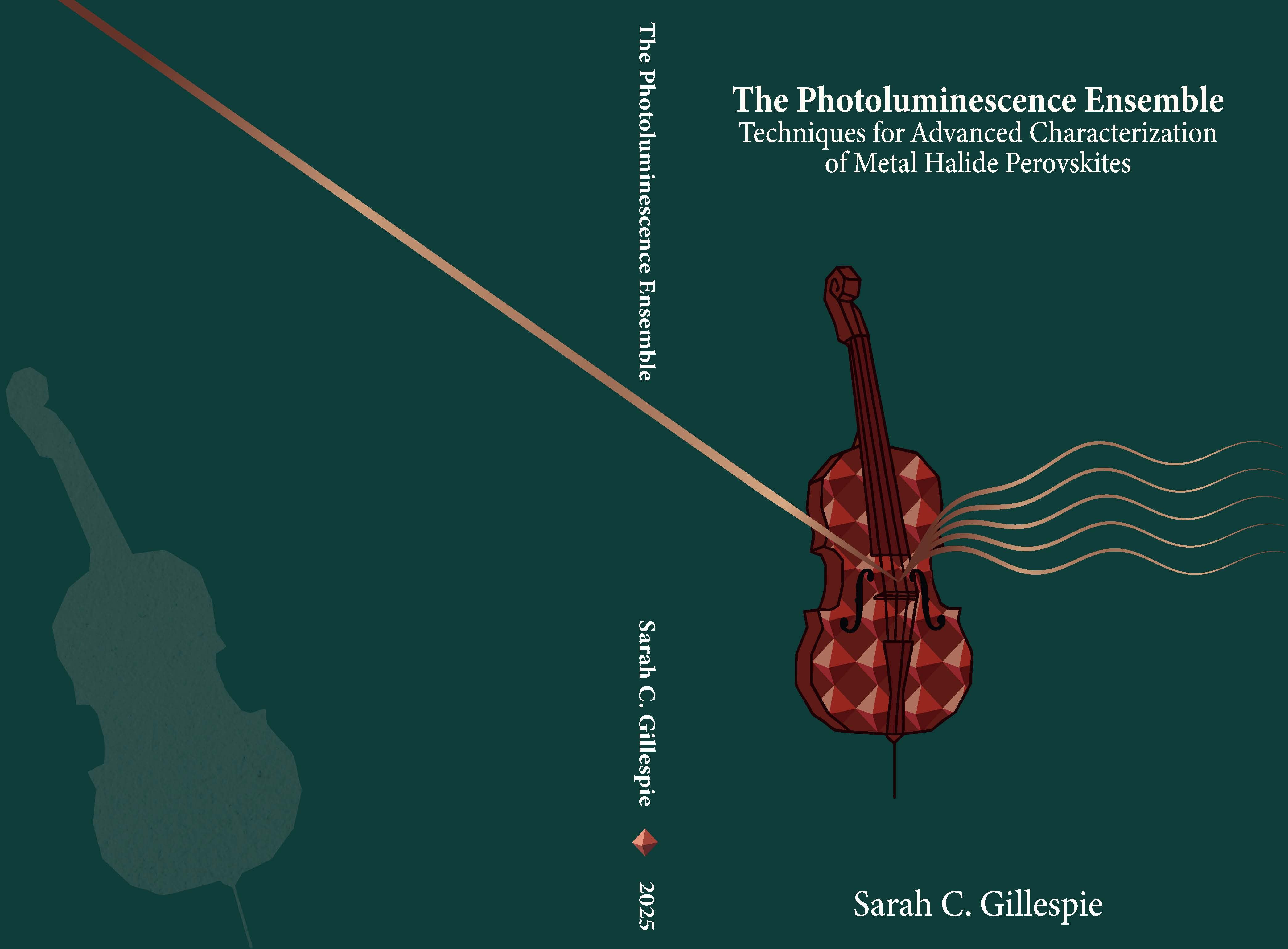 Cover of The Photoluminescence Ensemble: Techniques for Advanced Characterization of Metal Halide Perovskites