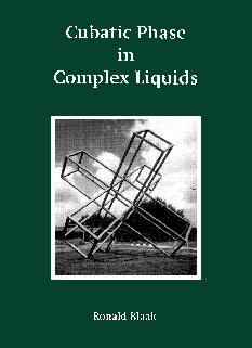 Cover of Cubatic phase in complex liquids