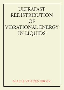Cover of Ultrafast redistribution of vibrational energy in liquids