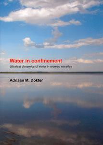 Cover of Water in confinement : ultrafast dynamics of water in reverse micelles