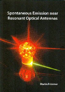 Cover of Spontaneous emission near resonant optical antennas