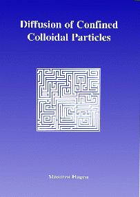 Cover of Diffusion of confined colloidal particles