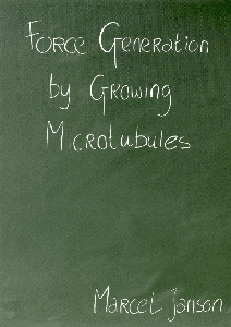 Cover of Force generation by growing microtubules
