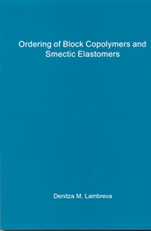Cover of Ordering of block copolymers and smectic elastomers