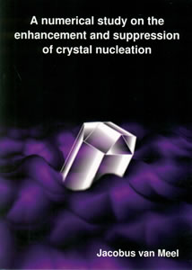 Cover of A numerical study on the enhancement and suppression of crystal nucleation