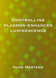 Cover of Controlling plasmon-enhanced luminescence