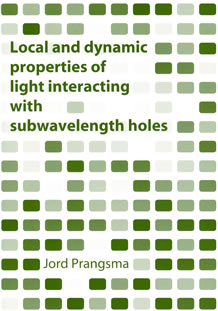 Cover of Local and dynamic properties of light interacting with subwavelength holes