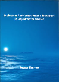 Cover of Molecular reorientation and transport in liquid water and ice