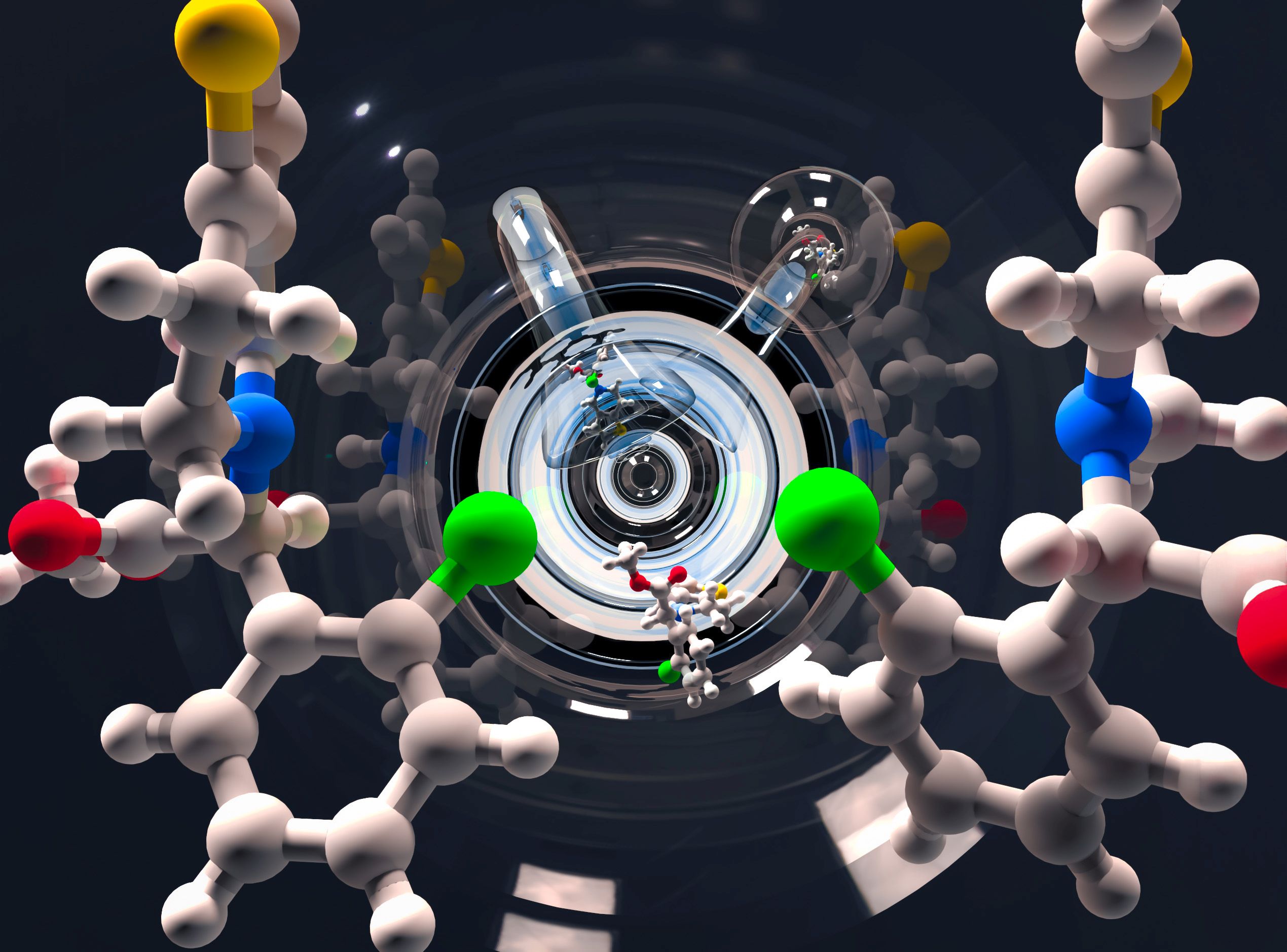 chiral amplification via crystallization