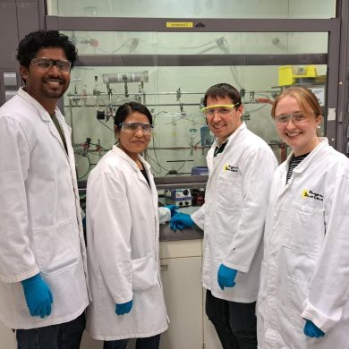 Rohit B. Raj, Jyoti Lather, Erik Garnett and Elaina Galvin and from AMOLF's research team