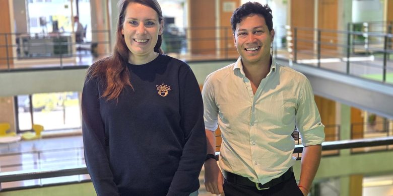 Wiebke Albrecht & Sergio Rey Puentes at AMOLF